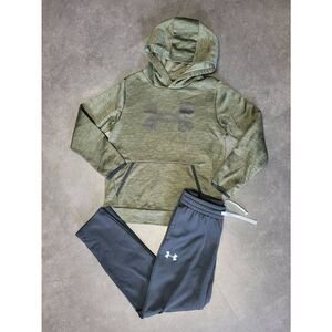 Under Armour Cold Gear Hoodie and Sweatpant Set, Boys Medium